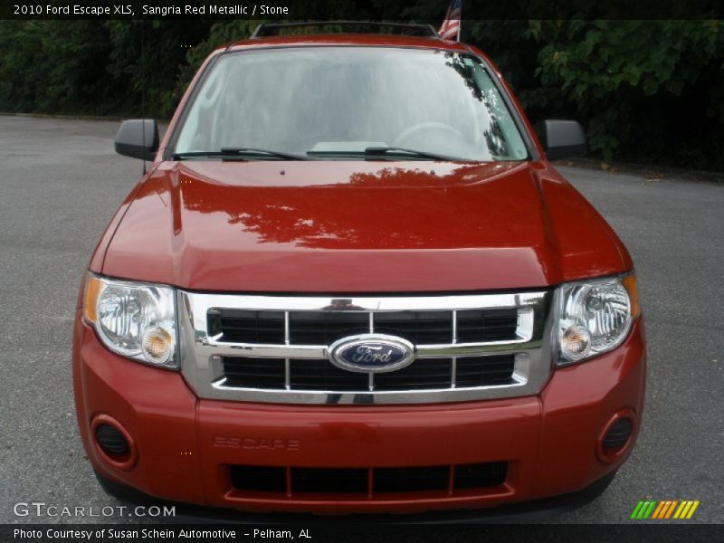 Sangria Red Metallic / Stone 2010 Ford Escape XLS