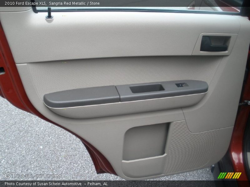 Sangria Red Metallic / Stone 2010 Ford Escape XLS