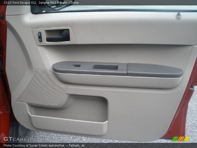 Sangria Red Metallic / Stone 2010 Ford Escape XLS