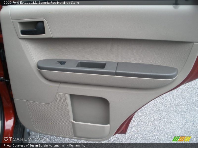 Sangria Red Metallic / Stone 2010 Ford Escape XLS