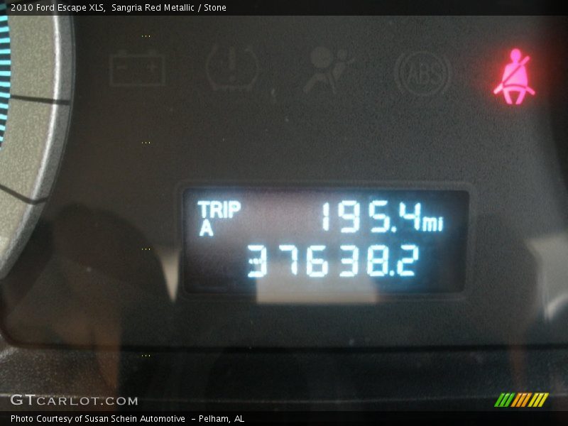 Sangria Red Metallic / Stone 2010 Ford Escape XLS
