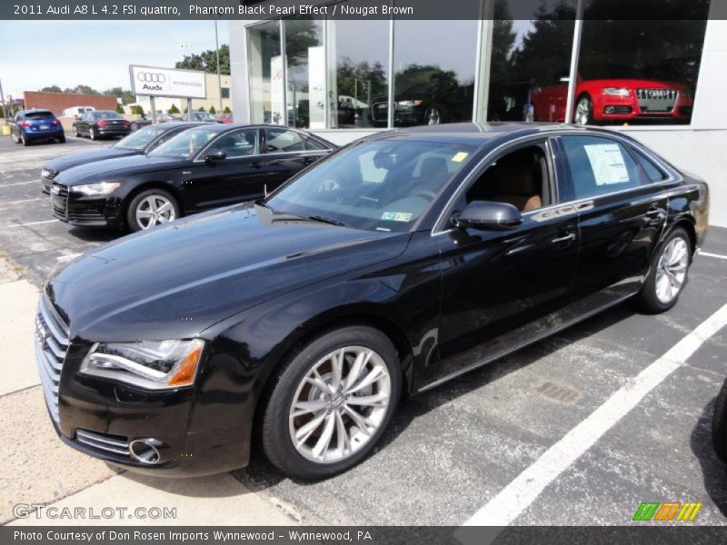 Front 3/4 View of 2011 A8 L 4.2 FSI quattro