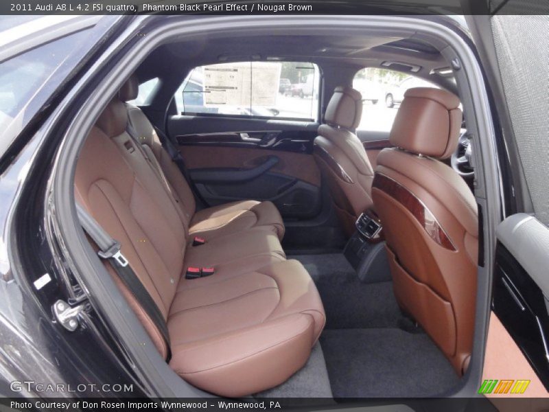Rear Seat of 2011 A8 L 4.2 FSI quattro
