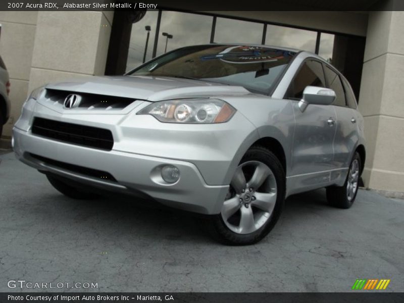 Alabaster Silver Metallic / Ebony 2007 Acura RDX
