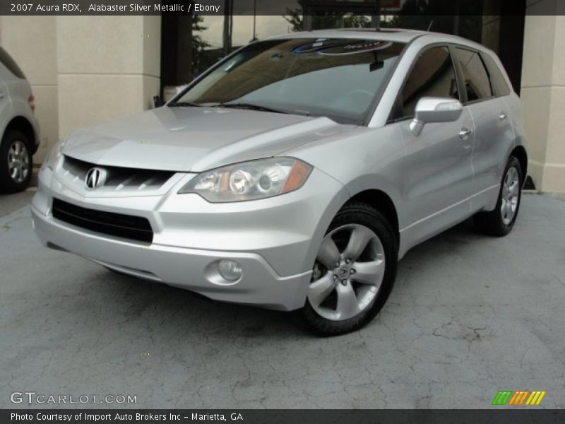 Alabaster Silver Metallic / Ebony 2007 Acura RDX