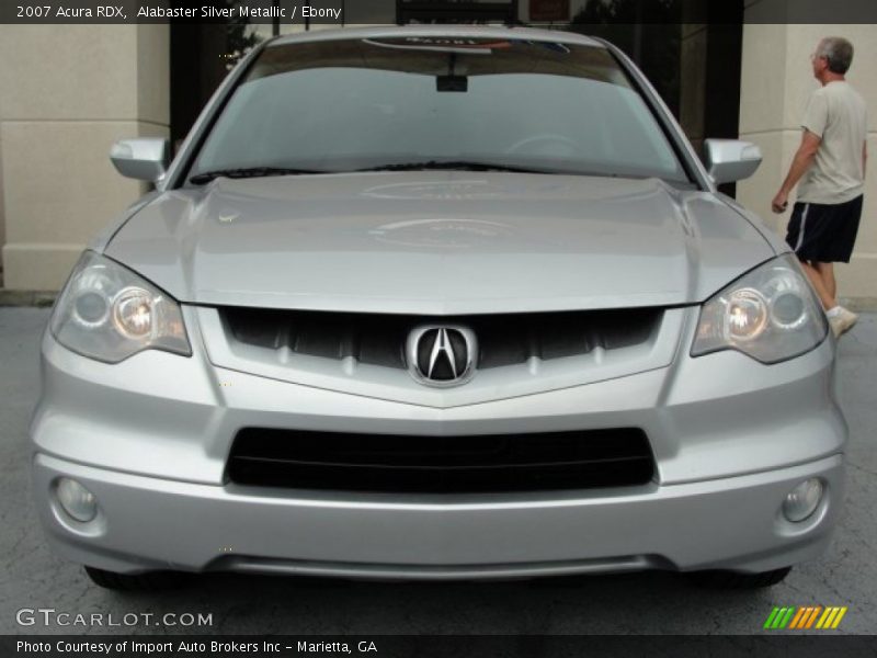 Alabaster Silver Metallic / Ebony 2007 Acura RDX