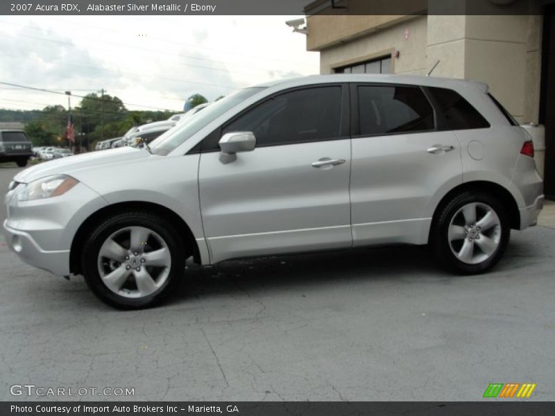 Alabaster Silver Metallic / Ebony 2007 Acura RDX