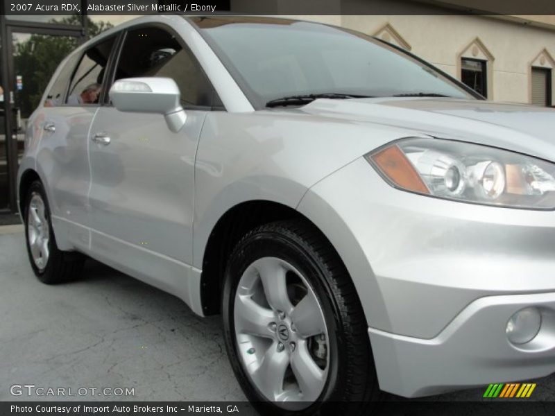Alabaster Silver Metallic / Ebony 2007 Acura RDX