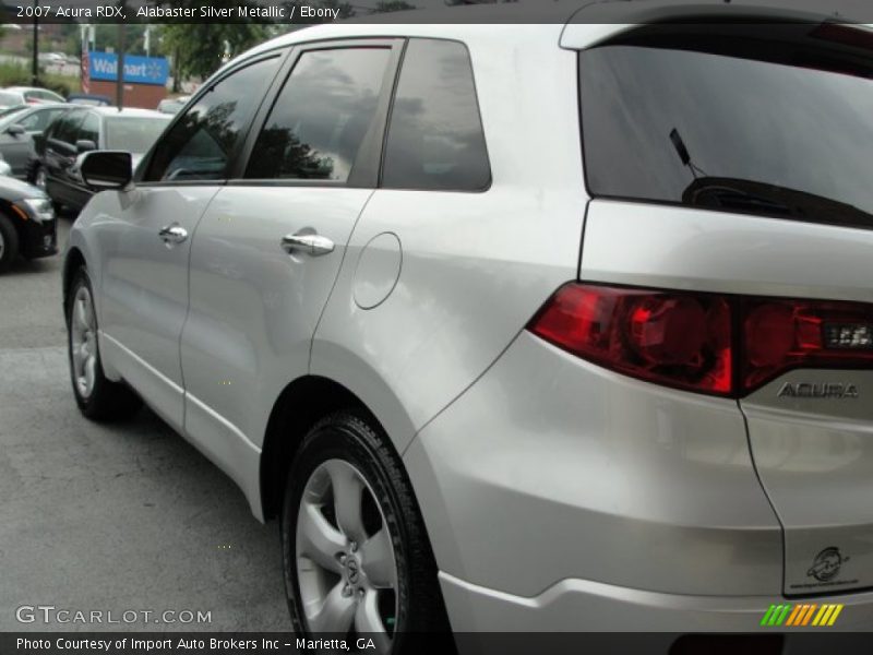 Alabaster Silver Metallic / Ebony 2007 Acura RDX