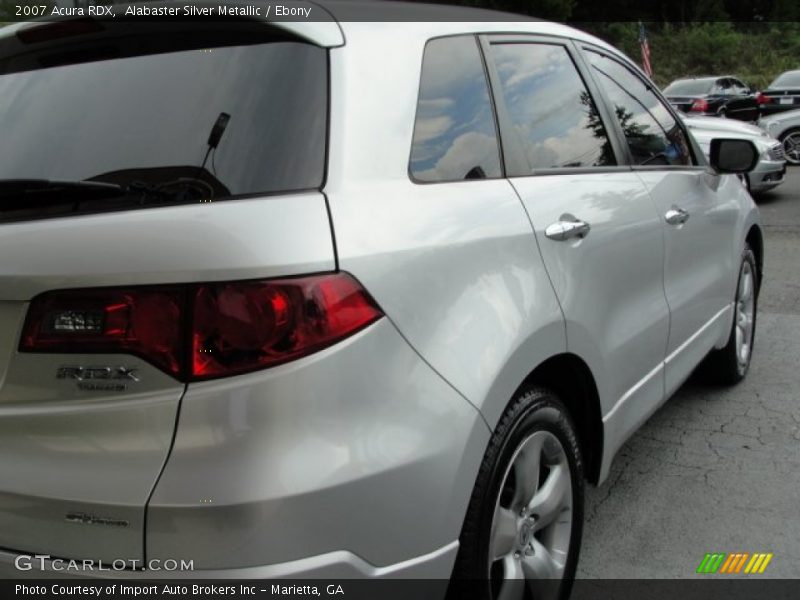 Alabaster Silver Metallic / Ebony 2007 Acura RDX