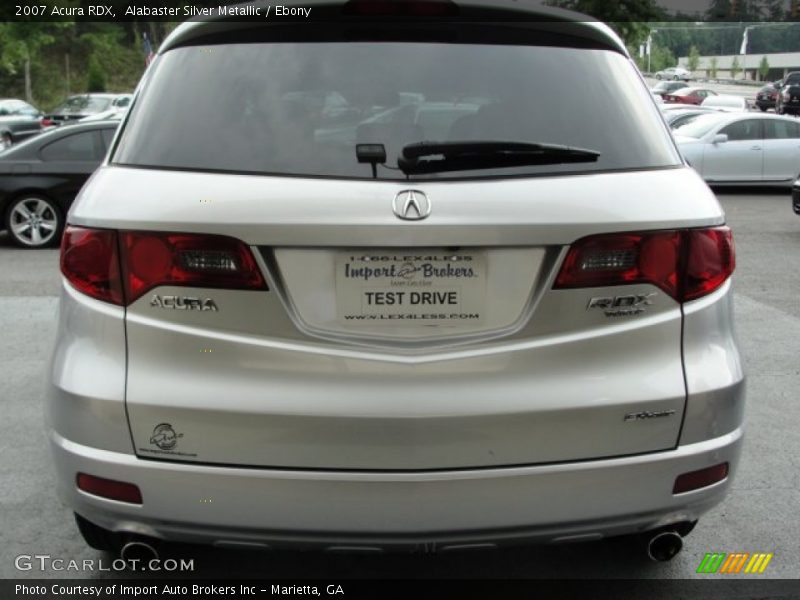 Alabaster Silver Metallic / Ebony 2007 Acura RDX