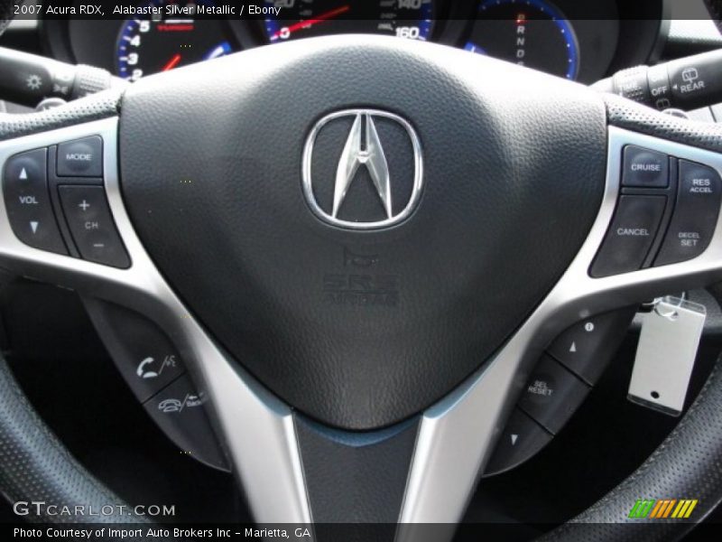 Alabaster Silver Metallic / Ebony 2007 Acura RDX