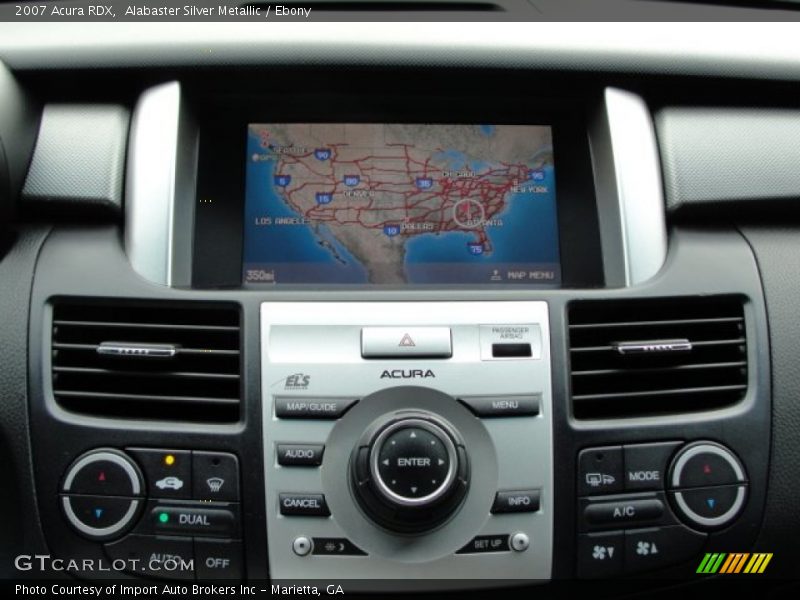 Alabaster Silver Metallic / Ebony 2007 Acura RDX