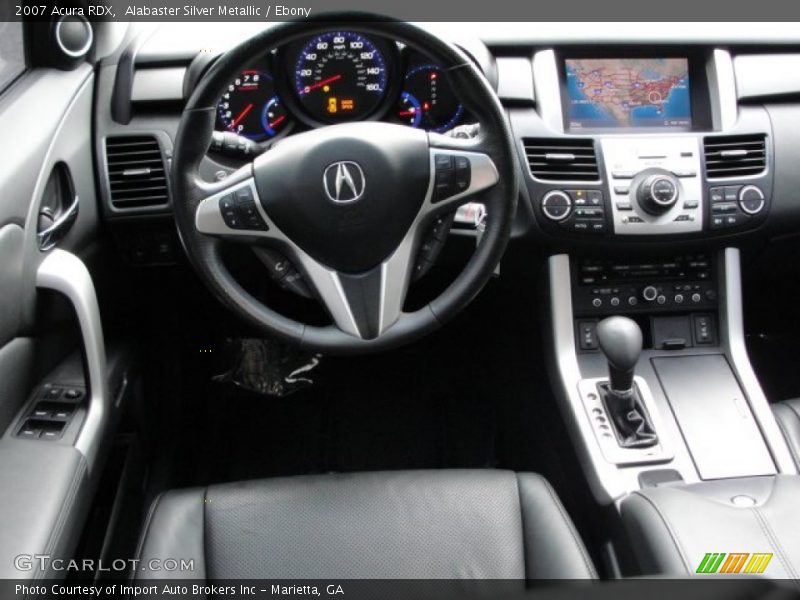 Alabaster Silver Metallic / Ebony 2007 Acura RDX