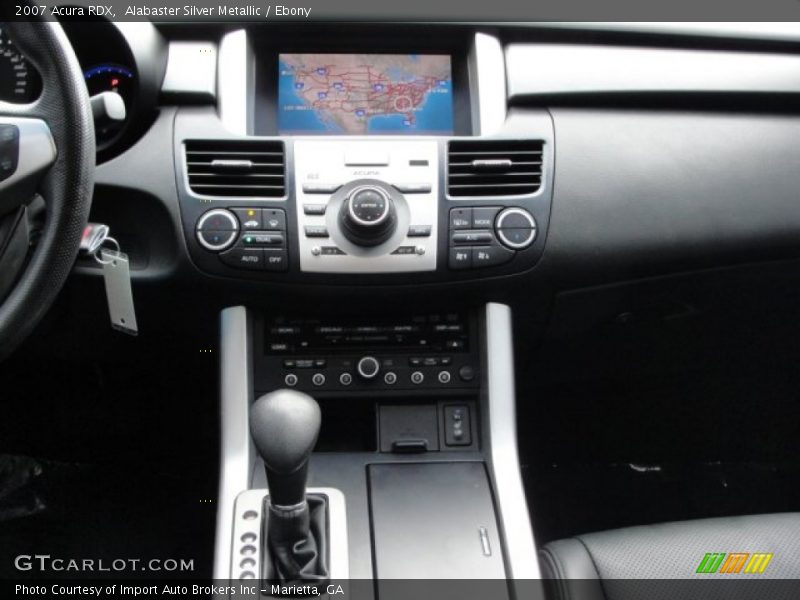 Alabaster Silver Metallic / Ebony 2007 Acura RDX