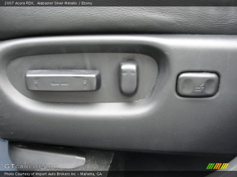 Alabaster Silver Metallic / Ebony 2007 Acura RDX