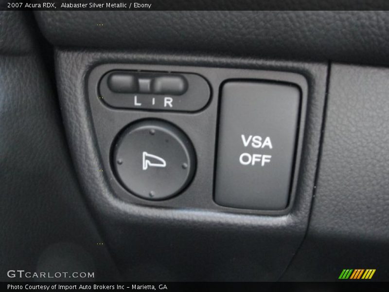 Alabaster Silver Metallic / Ebony 2007 Acura RDX
