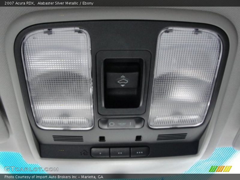 Alabaster Silver Metallic / Ebony 2007 Acura RDX