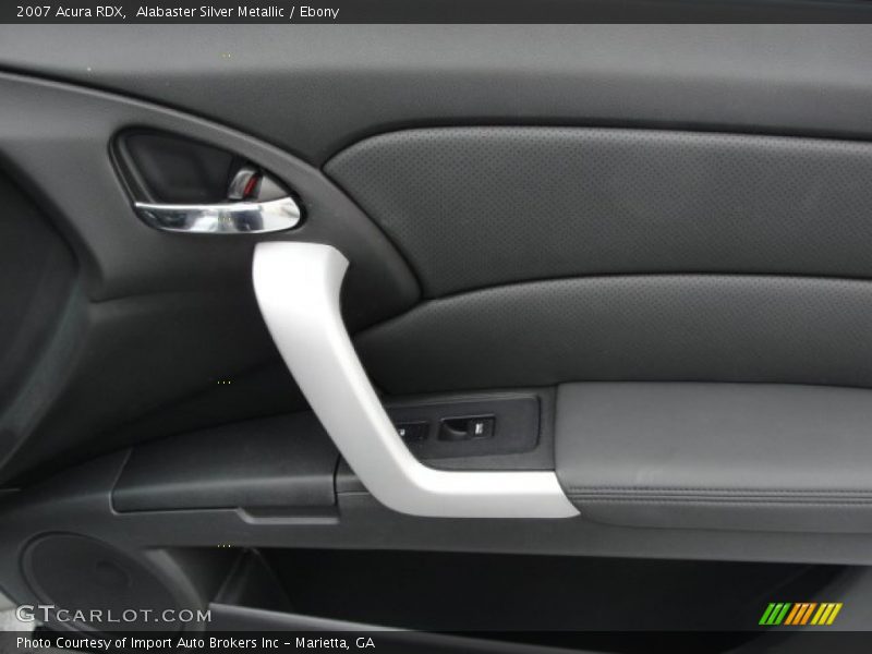 Alabaster Silver Metallic / Ebony 2007 Acura RDX