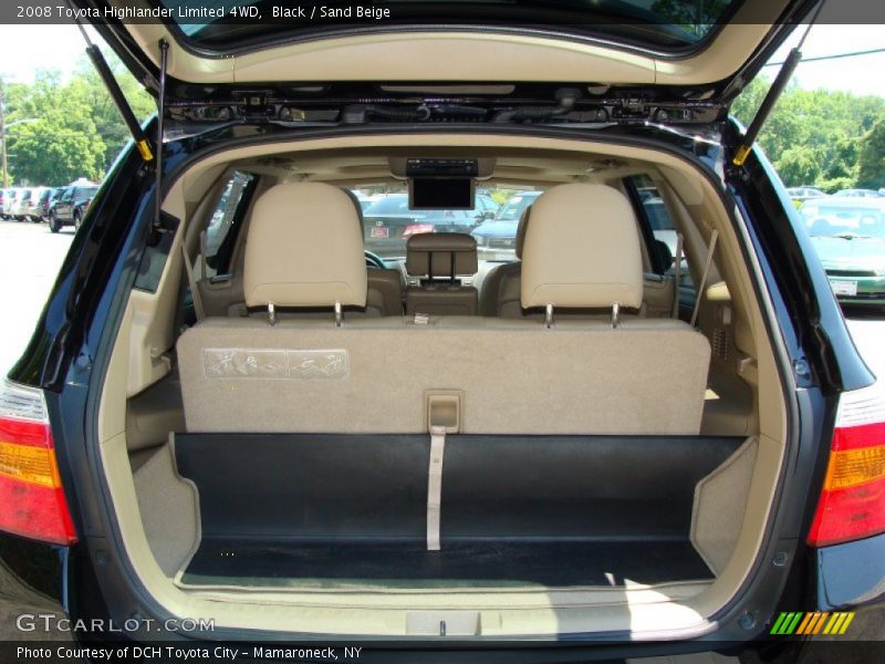 Black / Sand Beige 2008 Toyota Highlander Limited 4WD