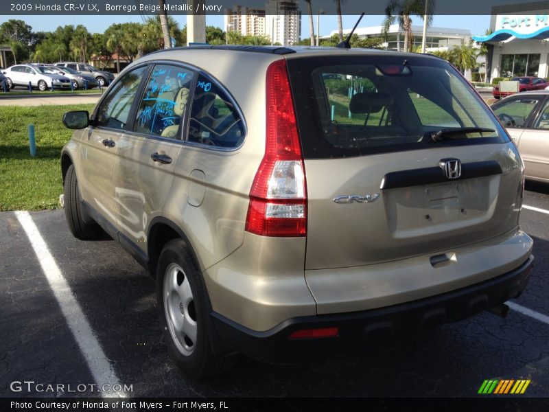 Borrego Beige Metallic / Ivory 2009 Honda CR-V LX