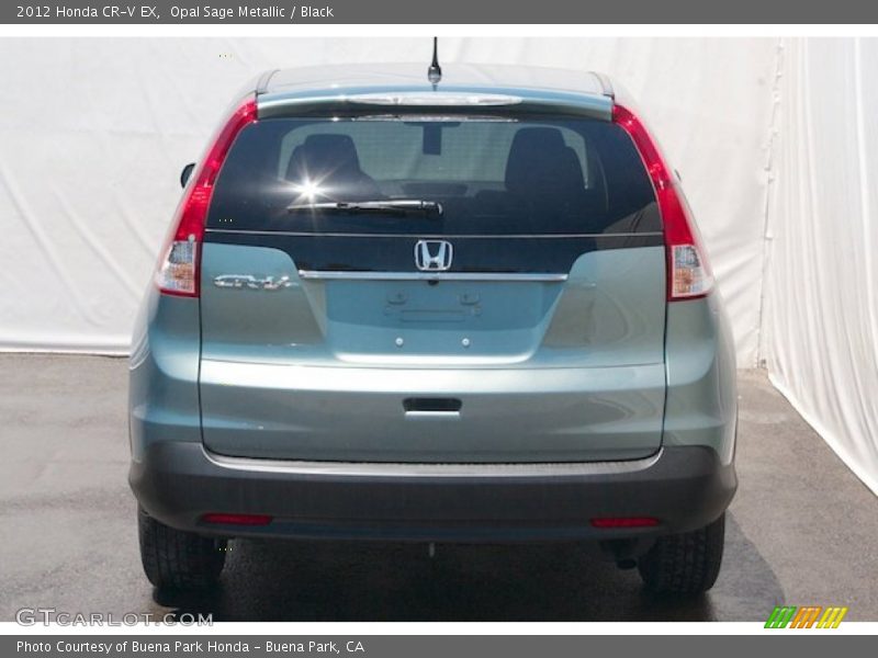 Opal Sage Metallic / Black 2012 Honda CR-V EX