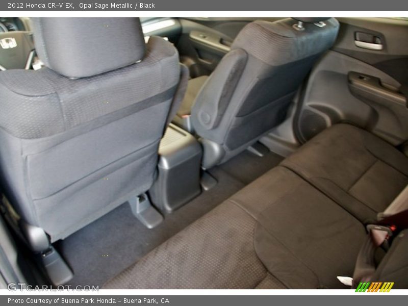 Opal Sage Metallic / Black 2012 Honda CR-V EX