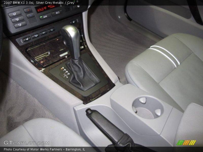 Silver Grey Metallic / Grey 2007 BMW X3 3.0si