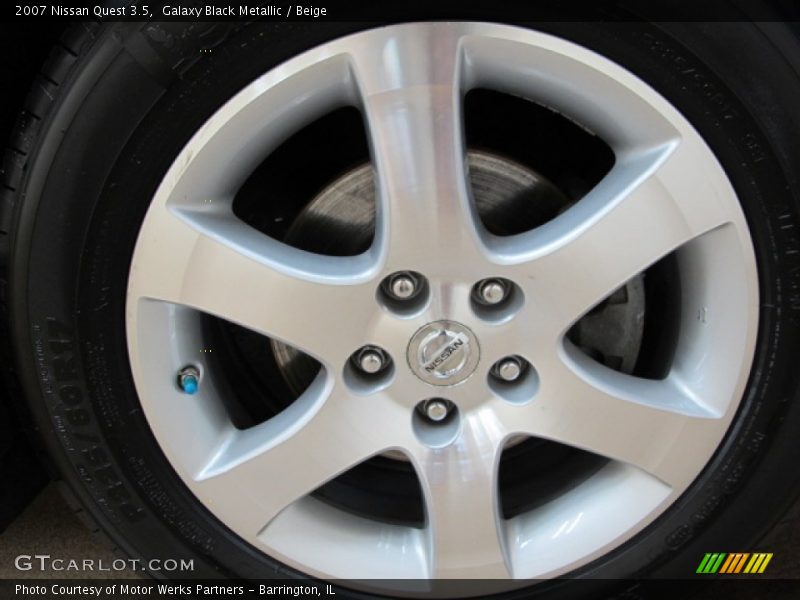  2007 Quest 3.5 Wheel