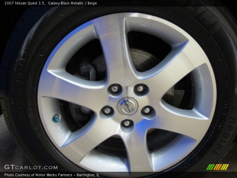  2007 Quest 3.5 Wheel