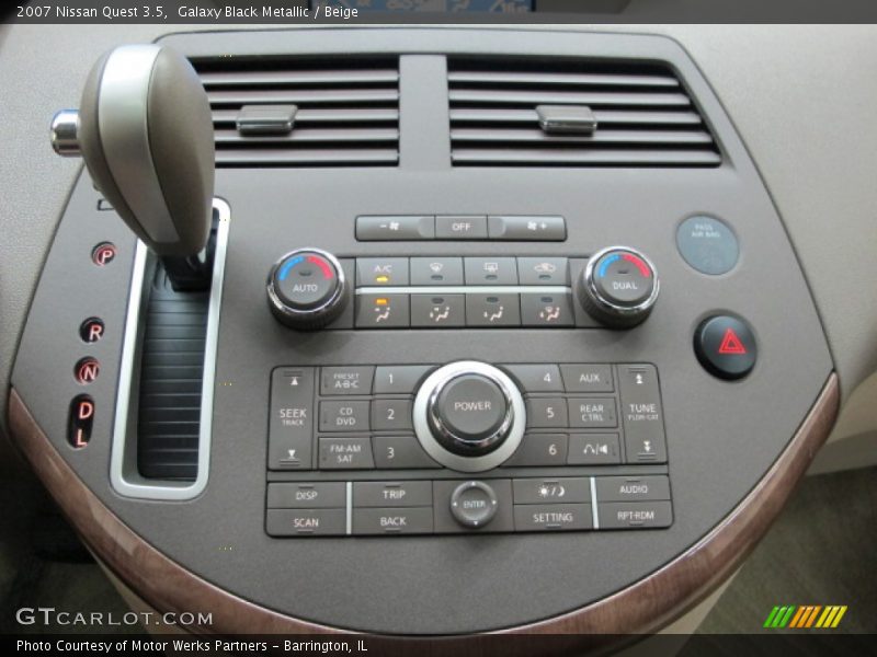 Controls of 2007 Quest 3.5