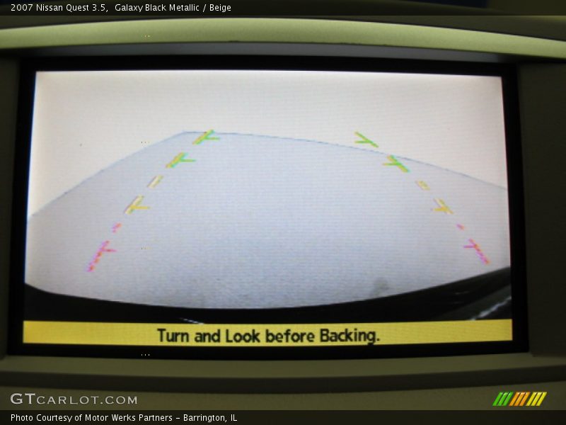 Galaxy Black Metallic / Beige 2007 Nissan Quest 3.5