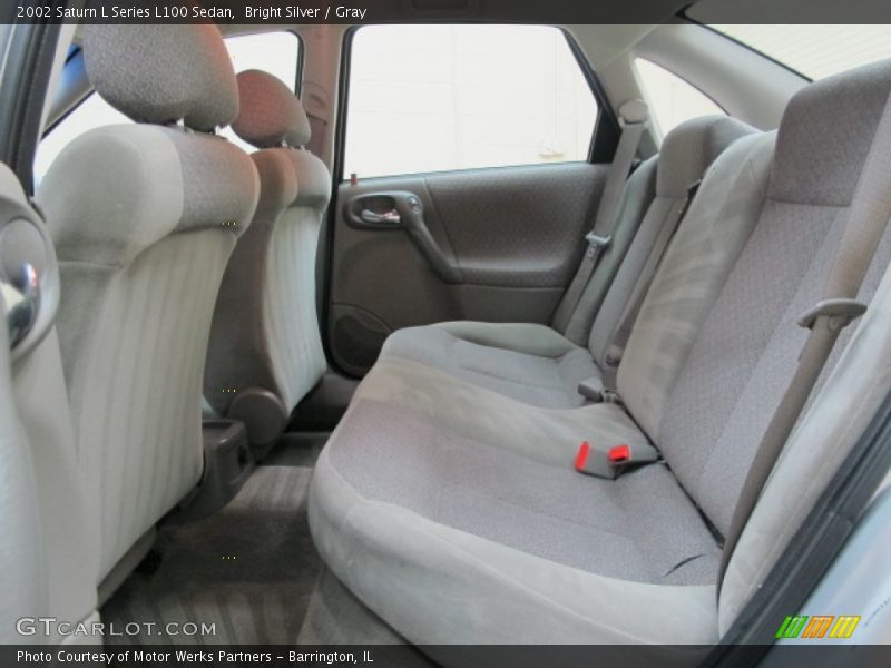 Rear Seat of 2002 L Series L100 Sedan