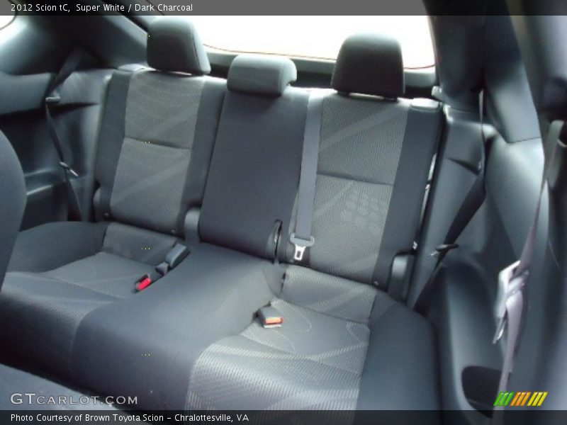 Rear Seat of 2012 tC 