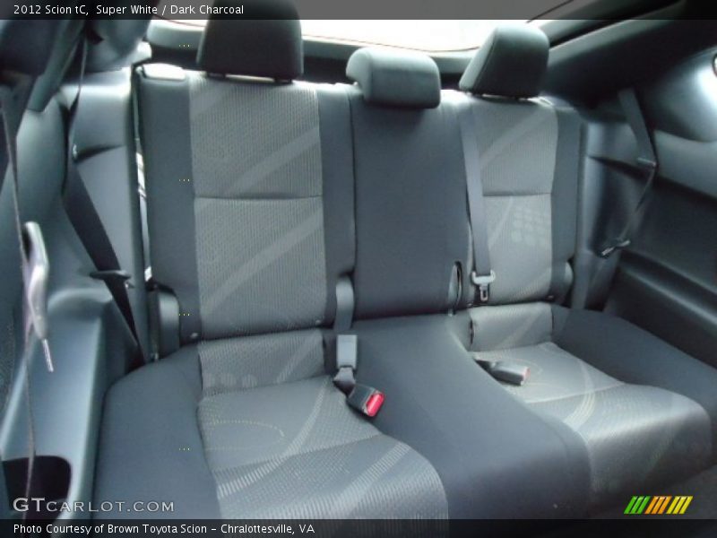 Rear Seat of 2012 tC 