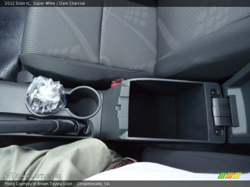 Super White / Dark Charcoal 2012 Scion tC