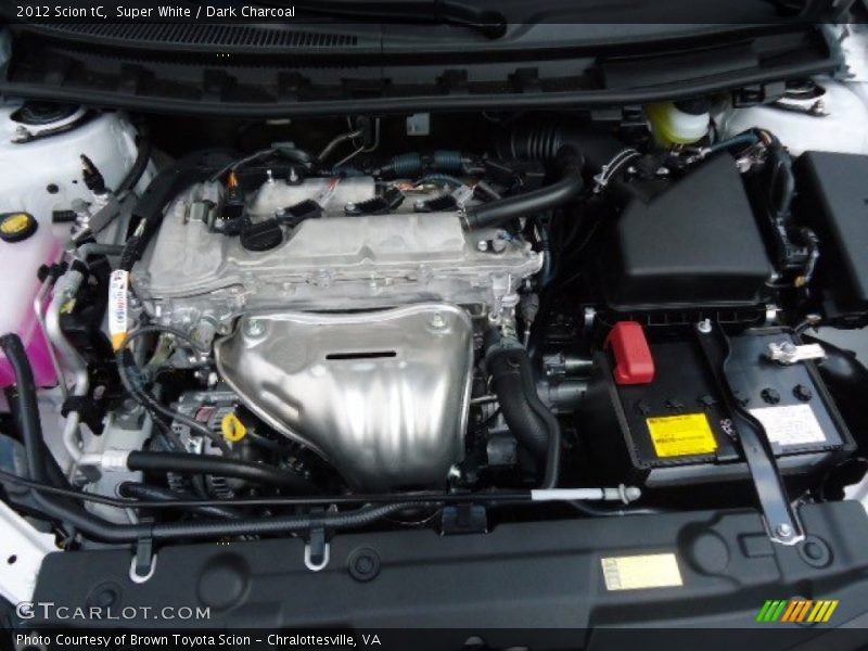  2012 tC  Engine - 2.5 Liter DOHC 16-Valve VVT-i 4 Cylinder