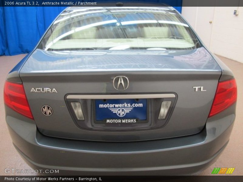 Anthracite Metallic / Parchment 2006 Acura TL 3.2