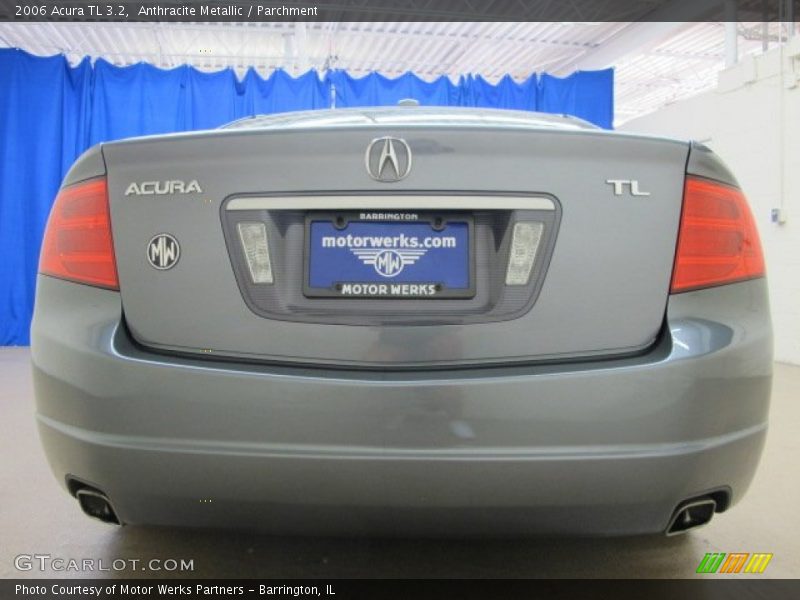 Anthracite Metallic / Parchment 2006 Acura TL 3.2