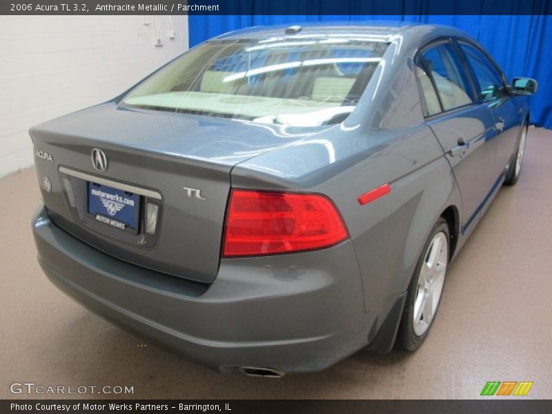 Anthracite Metallic / Parchment 2006 Acura TL 3.2