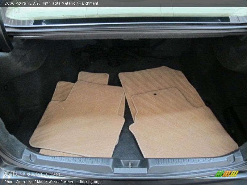 Anthracite Metallic / Parchment 2006 Acura TL 3.2