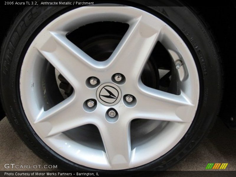 Anthracite Metallic / Parchment 2006 Acura TL 3.2