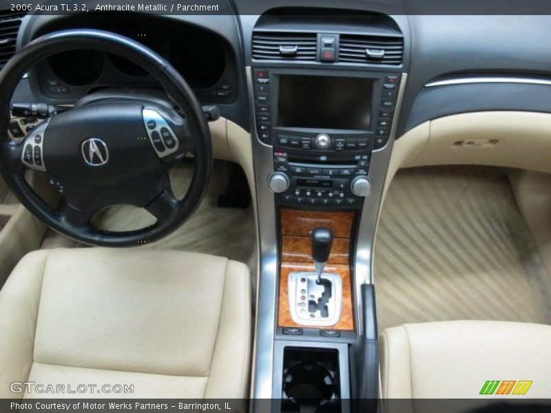 Anthracite Metallic / Parchment 2006 Acura TL 3.2