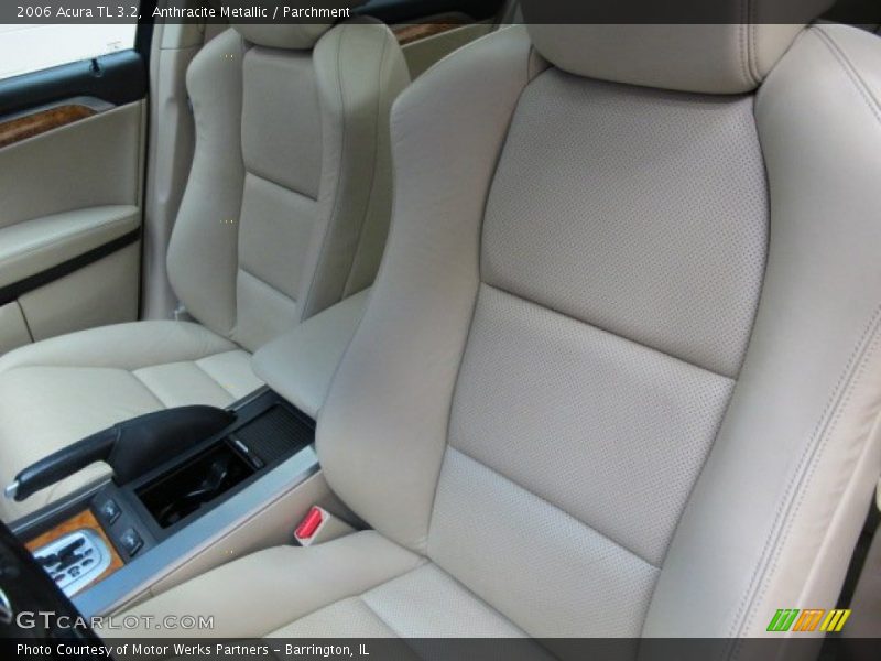 Anthracite Metallic / Parchment 2006 Acura TL 3.2