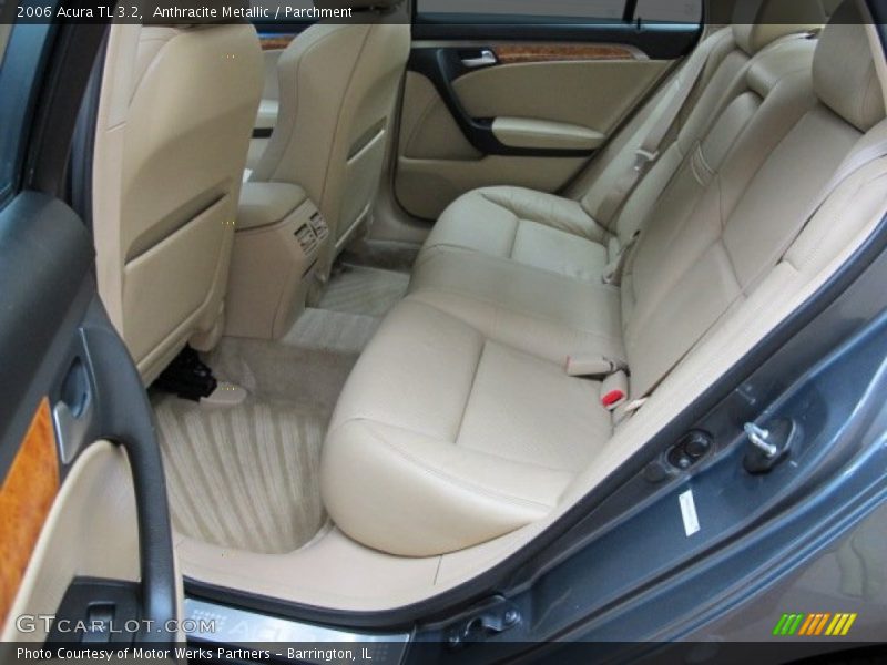 Anthracite Metallic / Parchment 2006 Acura TL 3.2