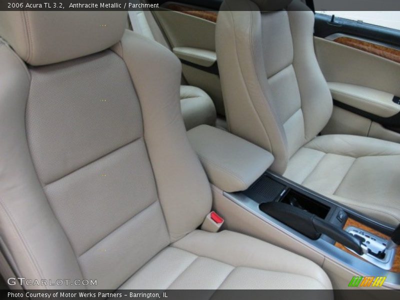 Anthracite Metallic / Parchment 2006 Acura TL 3.2