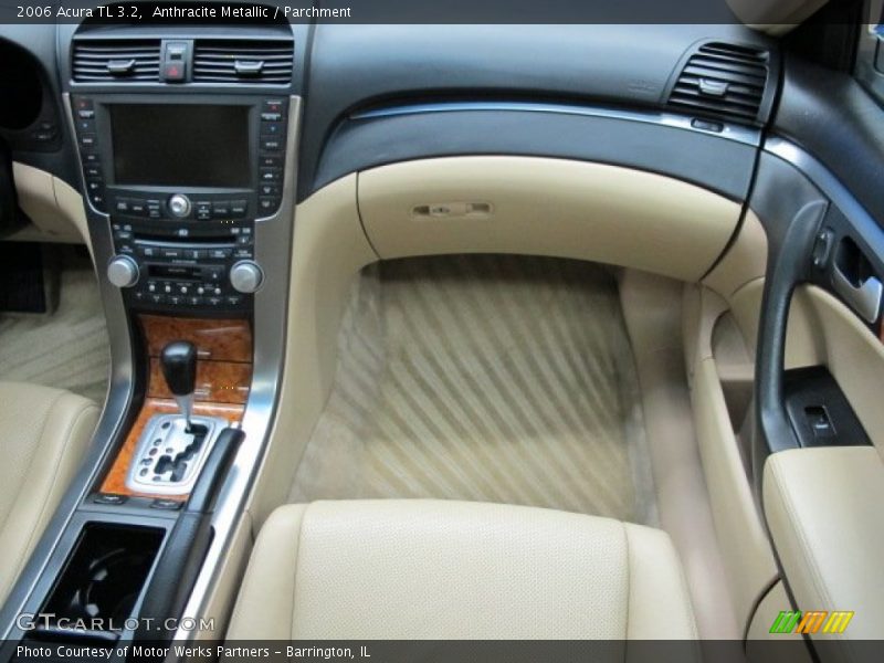 Anthracite Metallic / Parchment 2006 Acura TL 3.2