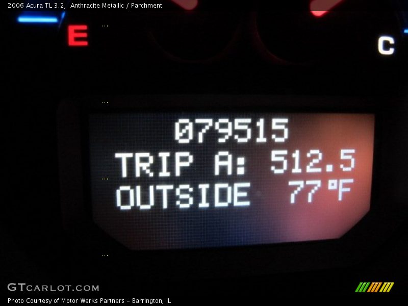 Anthracite Metallic / Parchment 2006 Acura TL 3.2