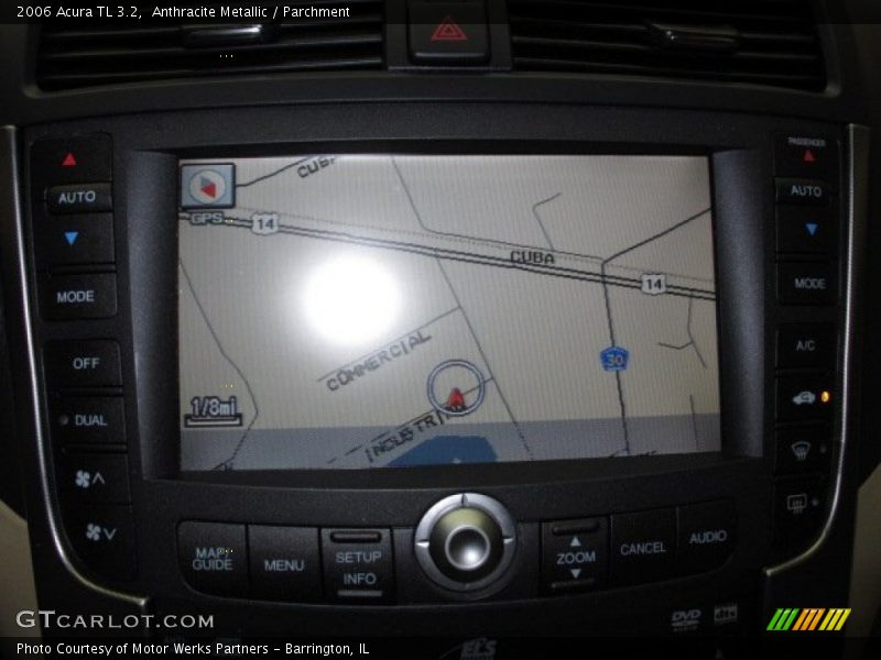 Anthracite Metallic / Parchment 2006 Acura TL 3.2