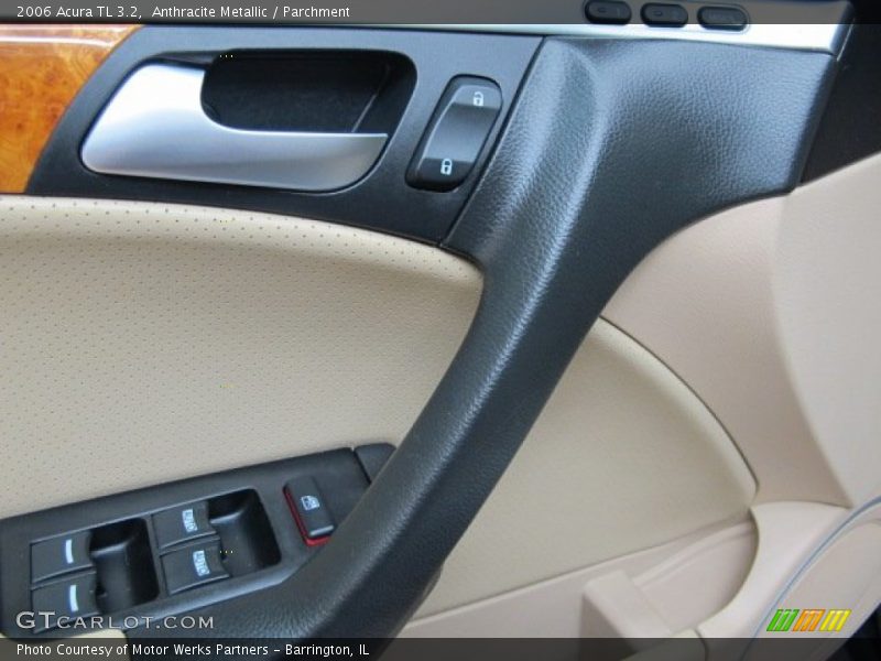 Anthracite Metallic / Parchment 2006 Acura TL 3.2